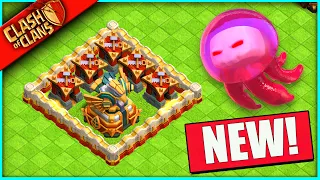 …ANGRY JELLY COMES TO CLASH of CLANS! (New th16 pet)