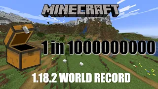 Minecraft 1.18 Random Seed Speedrun [7:38]  (WORLD RECORD)