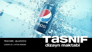 Pepsi commercial - Cinema 4D