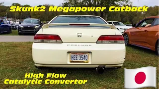 2001 Honda Prelude Type SH Skunk 2 MegaPower Exhaust w High Flow Catalytic Convertor