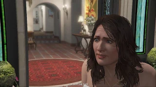 GTA 5 Mission #5 Marriage Counseling Walkthrough. Amanda cheats Michael with Tennis Coach OMG !!!!