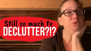 EXTREME DECLUTTER || Minimalist Journey Continues in the Crawl Space