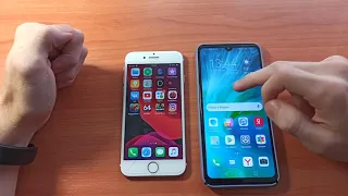 Iphone 7 VS Honor 20S Обзор сравнение