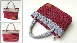 LATEST PATTERN CROCHET BAG, EASY AND BEAUTIFUL