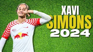 XAVI SIMONS 2024 ⚫ Insane Goals, Assists, Skills and Tackles