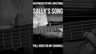 Sally's Song - Danny Elfman from The Nightmare Before Christmas (Fingerstyle Guitar Cover) w Tabs 2