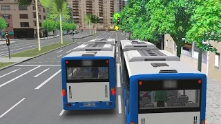 OMSI 2 - Mallorca Articulated Bus to Palma Port Gameplay 4K
