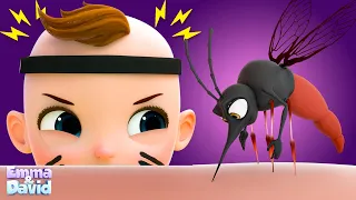 Mosquitos VS Babies | Mosquito Song | Kids Songs & Nursery Rhymes | Emma & David