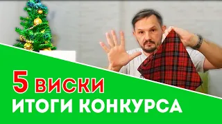 Итоги конкурса: 5 виски и футболки разыграны!