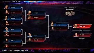 WWE 2K24 - 8 Men Tournament for the WWE Championship Kurt Angle vs Shawn Michaels (HBK) TLC Finals