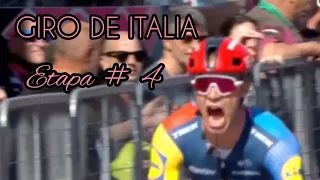 GIRO DE ITALIA etapa 4 EN VIVO 2024 MARTINEZ RUBIO CHAVES