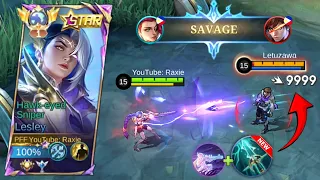 SAVAGE!! LESLEY NEW ONESHOT BUILD "SKY PIERCER" IS HERE!!🤯 (9999 TRUE DAMAGE)