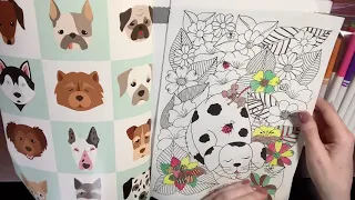 ASMR PAGE TURNING; COLORING & VERY SOFT WHISPERS