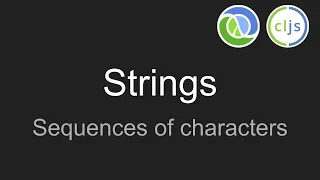 Strings - Clojure