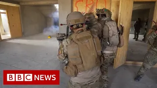 How Afghanistan police train for Taliban attacks and suicide bombers - BBC News