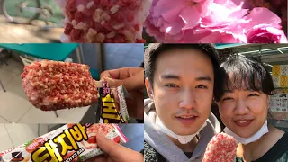 돼지바 딸기맛 리뷰🍓🍦