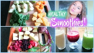 3 Quick & Healthy Smoothie Recipes // Healthy Living