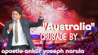 Australia crusade meeting by ankur yoseph narula ji. 1st day #ankurnarula