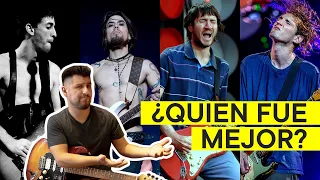 ¿Quién fue el mejor guitarrista de los RED HOT CHILI PEPPERS? 🤔