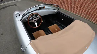 1957 Porsche Speedster - Start up & walk around