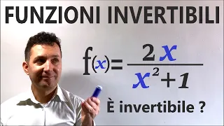 Funzione inversa .Verifica analitica senza disegnare il grafico .