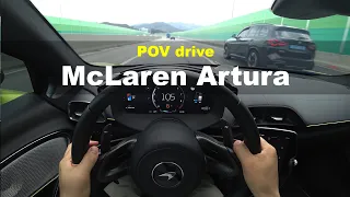 2024 Mclaren Artura POV drive