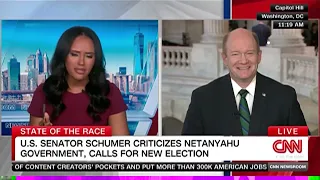 Senator Coons Appears on CNN International with Rahel Solomon on March 14, 2024