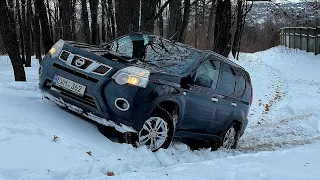 Winter Off-road with NISSAN X-Trail T31 4x4