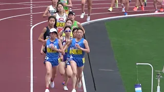 関東インカレ5000m女子決勝 山﨑りさ(日体大)優勝/加藤礼菜(中大)入賞  2022.5.22