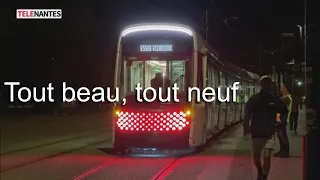 Le nouveau tram testé sur la ligne 1 à Nantes  #tvsevreetmaine