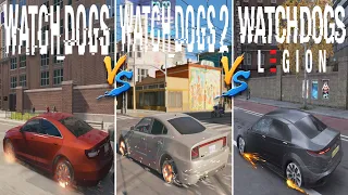 Watch Dogs vs Watch Dogs 2 vs Watch Dogs Legion Comparison