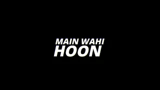 Main Wahi Hoon.🤘 RAFTAAR. feat-.KARMA/.Choreography-Himanshu yadav 🤘🔥