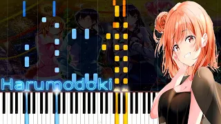 [FULL] Oregairu S2 OP- Harumodoki by Nagi Yanagi Piano arrangement