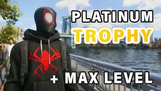 How Long to Platinum Trophy | 100% Completion + Max Level ► Spider Man 2