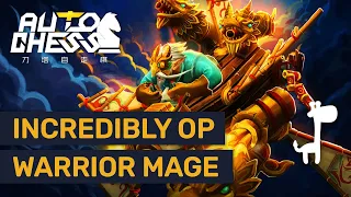 STRONGER THAN GODS MAGE?? Dota Auto Chess LEGENDARY WARRIORS MAGE!