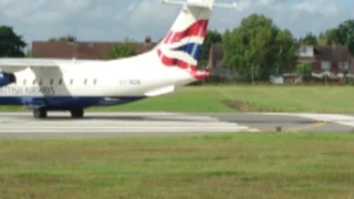 British Airways Take Off Warton Aerodrome 27th July 2017