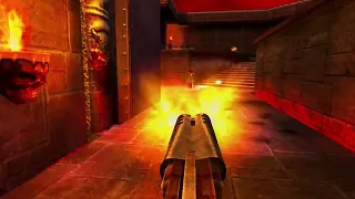 TIER 1 on "Hurt me plenty!" (Quake 3 VR, Quake3quest)