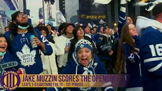 Maple Leaf Square Was ROCKING! | MLSQ Fan Experience - Game 1