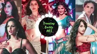 Nora Fatehi and Sunny Leone Mashup   Bollywood Best Item Songs Mashup