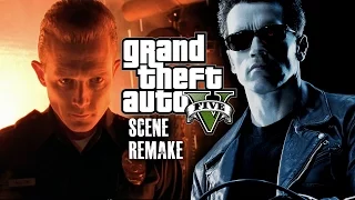 Terminator 2: Judgment Day - GTA5 (Scene Remake)