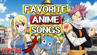 My Top 50 Fairy Tail Anime Songs