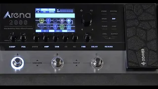 Donner Arena 2000 Multi-effect Processor - demo