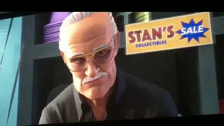 Stan Lee camio seen in Spiderman into the spider verse.full video