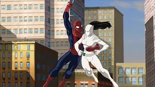 Spider Man And White Tiger - Ultimate Spider Man Season-1.