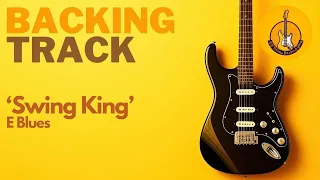 'Swing King' E Blues - Backing track for guitar solo and improvisation