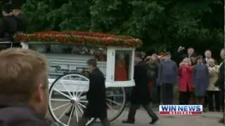 Robin Gibb Farewelled At Funeral Service In England After His Passing in May 2012