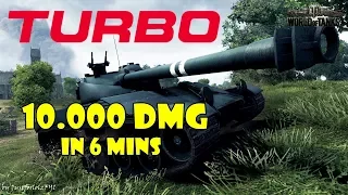 World of Tanks - PURE Gameplay [TURBO BATCHAT 25t | 10.000 DMG in 6 MINS by Gowasu_GodTuber]