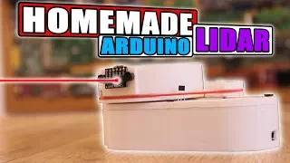 Homemade LIDAR sensor with Arduino & Processing