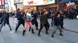 Times Square Proposal Flash mob