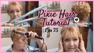 My Pixie Hair Tutorial Styling Only #pixiehair #hairstyling #stylinghair